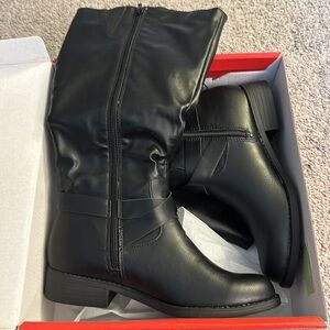 Style & Co wide calf knee high boots